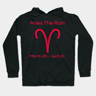 Aries The Ram, Zodiac Hoodie